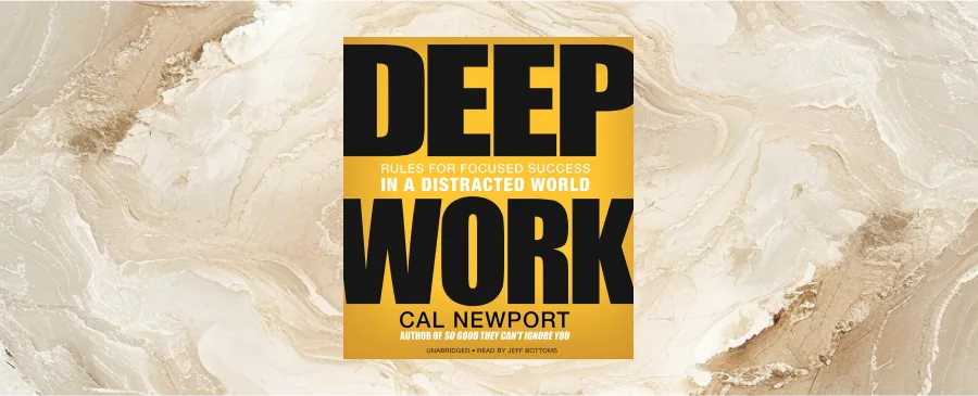 Cover of the book Deep Work