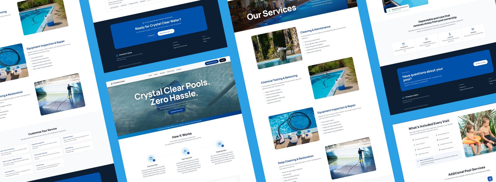 Orlando's Oasis, main website