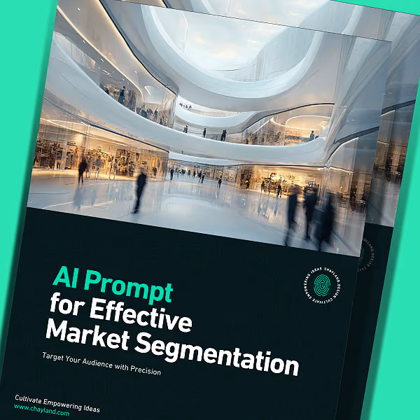 Cover of the AI Prompt for Effective Market Segmentation