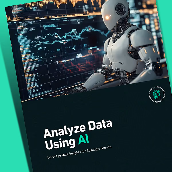 Cover of the Analyze Data Using AI