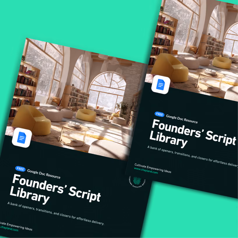 Cover of the Founders' Script Library