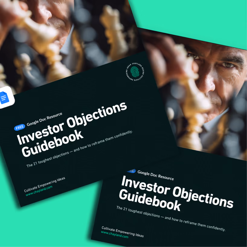 Cover of the Investor Objections Guidebook