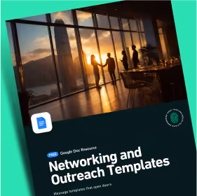 Cover of the Networking and Outreach Templates