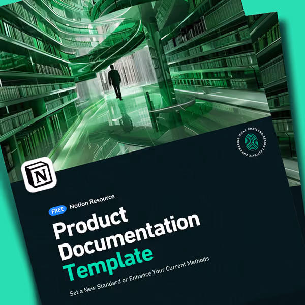 Cover of the Product Documentation Template
