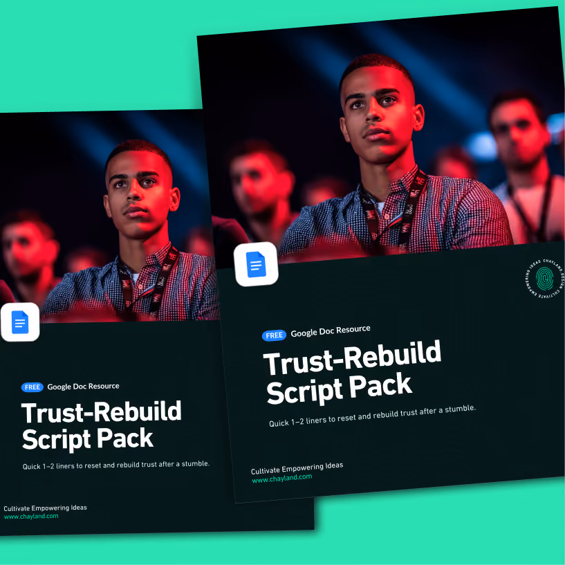 Cover of the Trust-Rebuild Script Pack