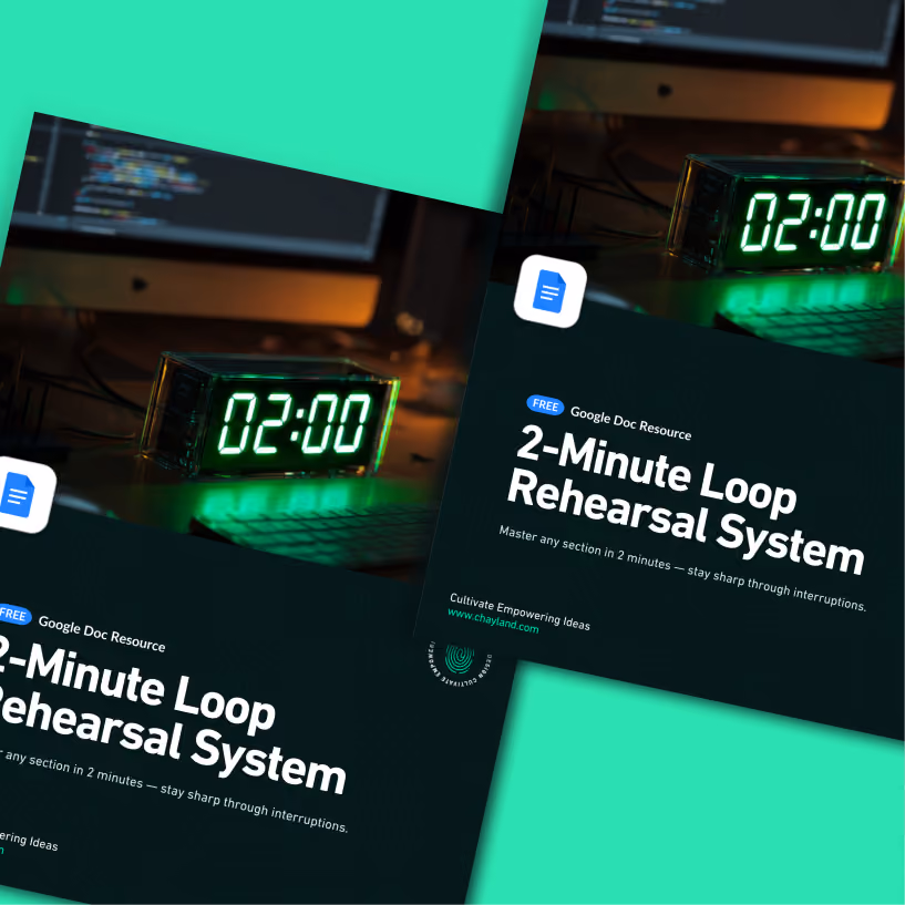 Cover of the 2-Minute Loop Rehearsal