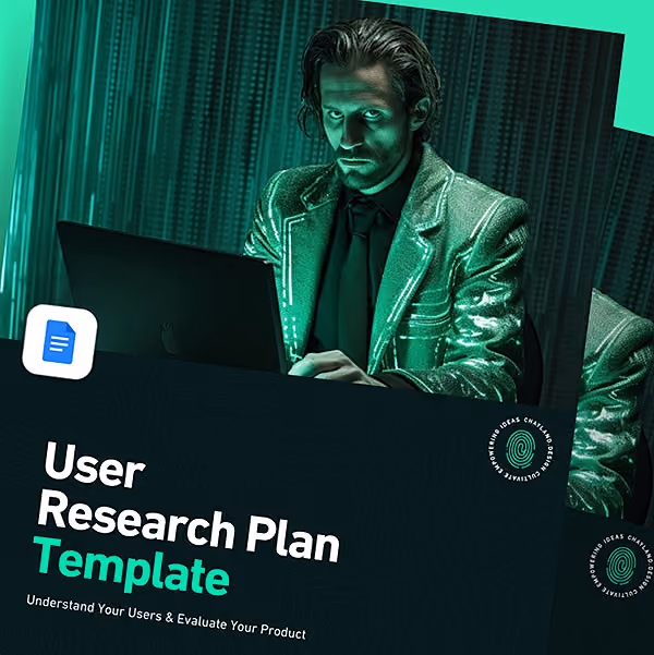 Cover of the User Research Plan