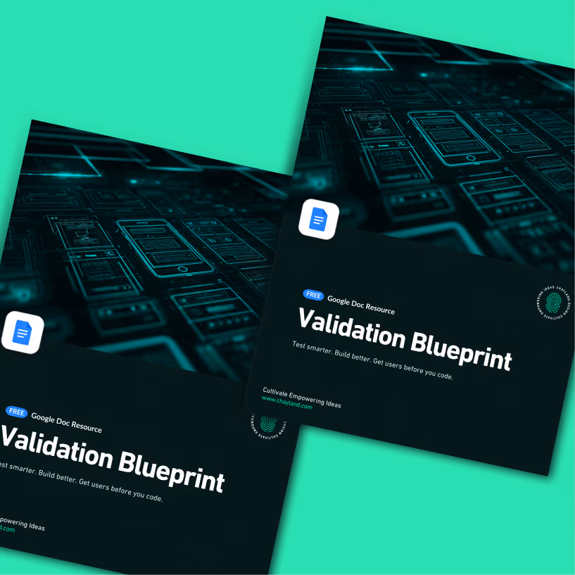 Cover of the Validation Blueprint